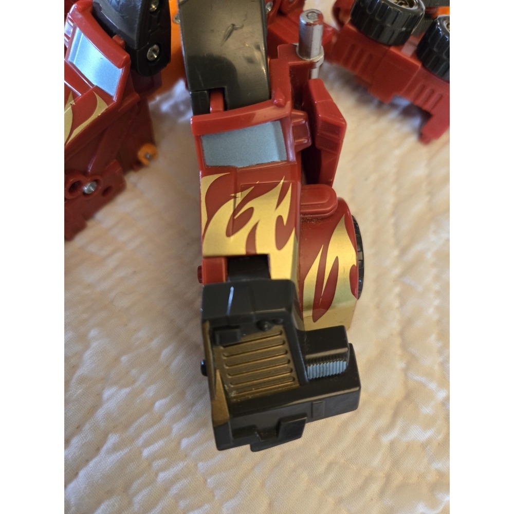 Transformers Rodimus Fire Design Red Action Figure Vehicle Unicorn Loose - Picture 3 of 13